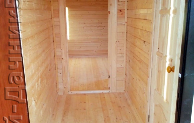 3 Брусовой дом ОД-34 6×6, 37.5 м², Московская область, Чеховский район, Деревня Бавыкино (4)